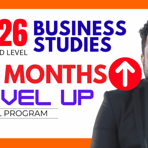 2026 Business Studies Level UP | 3 Months Program